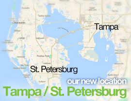 New Location – Tampa / St. Petersburg