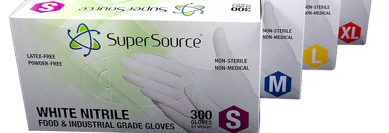 New Kids on the Block: White Nitrile Gloves